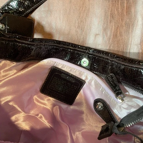 Coach Multicolor Plaid Shoulder Bag - Picture 4 of 11